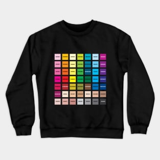 TeePublic Print Palette Crewneck Sweatshirt